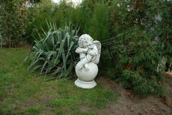 Engel Kugel Statue Figur Figuren Statuen Skulptur Skulpturen Garten