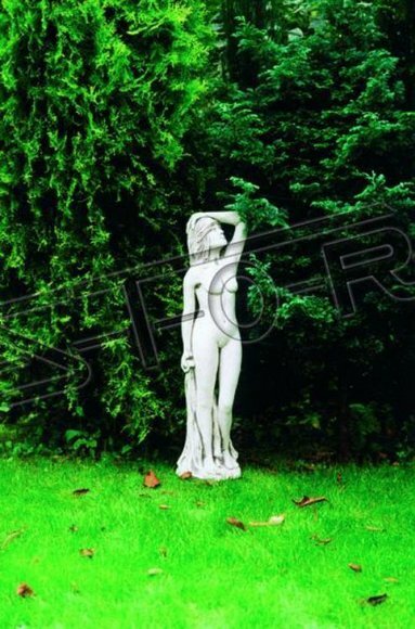 Frau 98cm Skulptur Design Figur Statue Garten Figuren Statuen Skulpturen