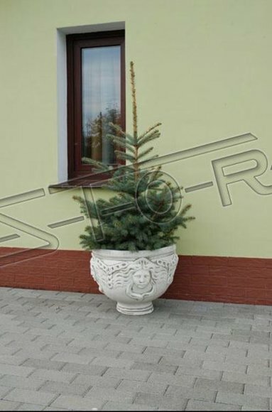 Blumenkübel Pflanz Kübel Dekoration Figur Blumentöpfe Garten Vasen 197