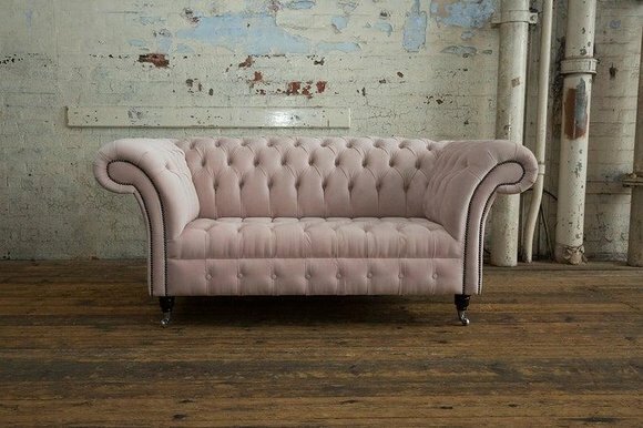 Sofas Chesterfield Design Sofa 2 Sitzer Couch Polster Luxus Klassische