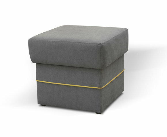 Fußhocker Rund Hocker Polsterhocker Sitzhocker Ottomane Hocker Textil