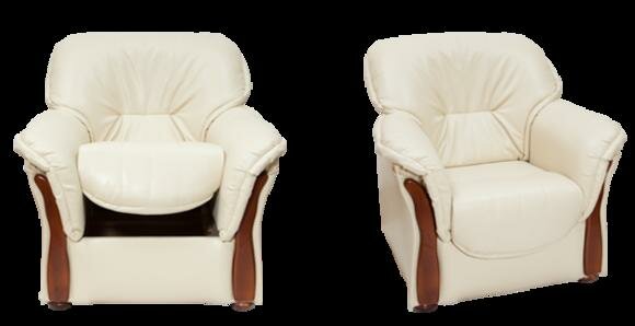 Klassischer Sessel Fernseh Sofa 1 Sitzer Couch Designer Textil Sofas Polster