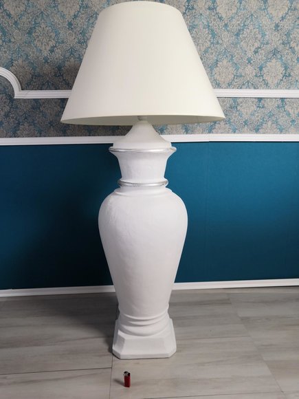 XXL Design Stehleuchte Vase Stand Lampe Lampen Beleuchtet Vitrine