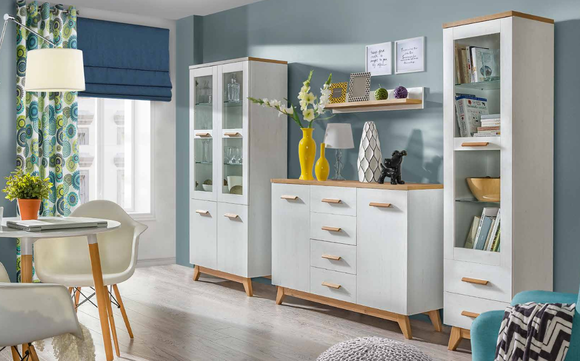 Hochwerte Designer Vitrine Schrank Vitrinen Regal Glas Wand Regale Schränke