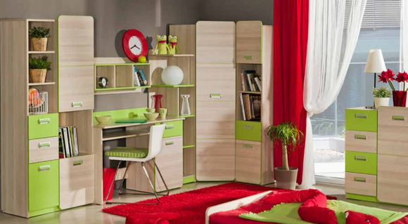 Kinder Jugend Kleiderschrank Schlafzimmer Schrank Modern Stil Kleiderschränke