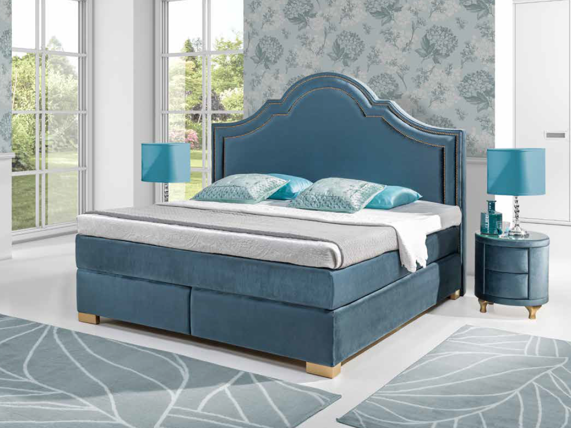 Boxspringbett Bett Hotel Luxus Betten Polster Ehe Doppelbett 140 160 180 x 200cm