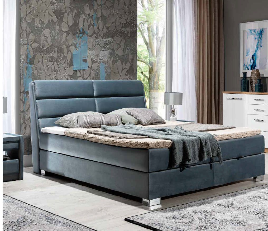 Boxspringbett Bett Hotel Luxus Betten Polster Doppelbett Ehe 140 160 180 x 200cm