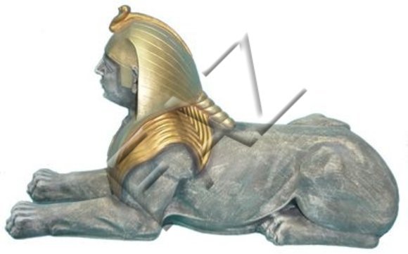 Design Figur Sphinx Statue Skulptur Figuren Skulpturen Dekoration Deko