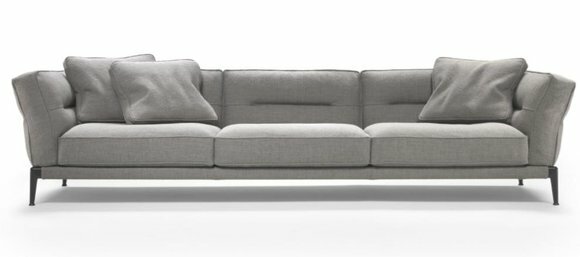 XXL Big Sofa Fünfsitzer Stoff Couch Luxus Design Couchen 5 Sitzplatz Textil Neu