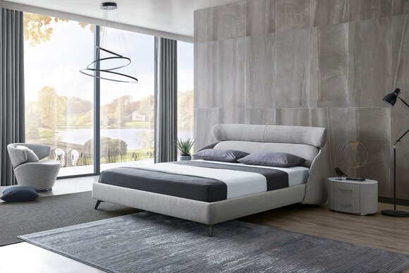 Bett Polster Design Luxus Hotel Betten Ehe Schlaf Zimmer Leder 180x200cm