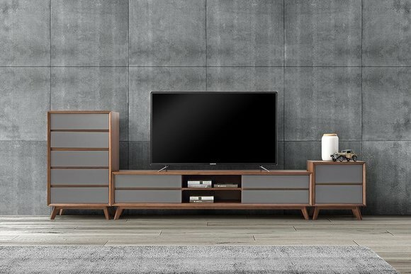 Italienische Holz Möbel Designer Wohn Zimmer Wand Kommode Sideboard