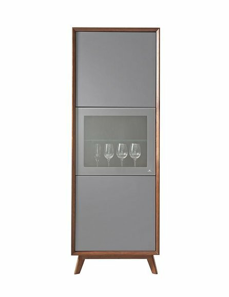 Designer Vitrine Bar Schrank Schränke Hausbar Glas Vintrinen Holz Regal