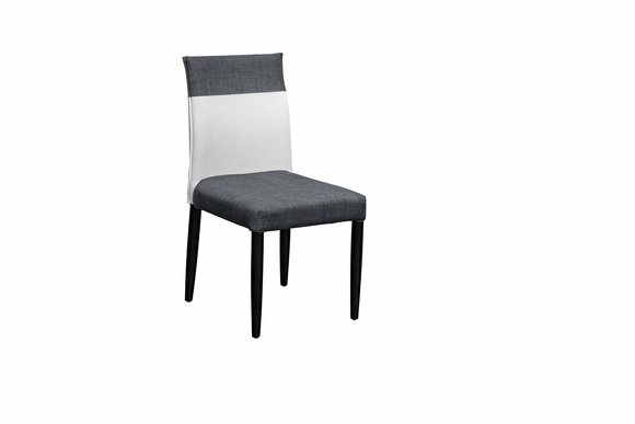 Stuhl 1x Ess Zimmer Polster Stuhl Sessel Fernseh Lounge Leder Textil Sitz