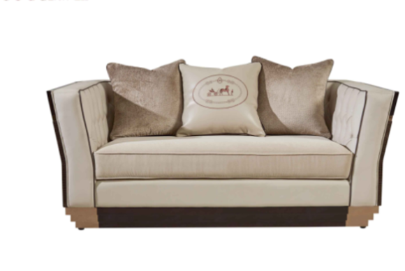 Klassische Design Couch Sitz Polster Komplett Set Garnitur 3+2 Stoff Textil