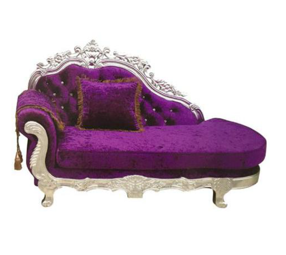 Edle Chesterfield antik stil Chaiselongue Chaise Longue Sofa Liege Neu