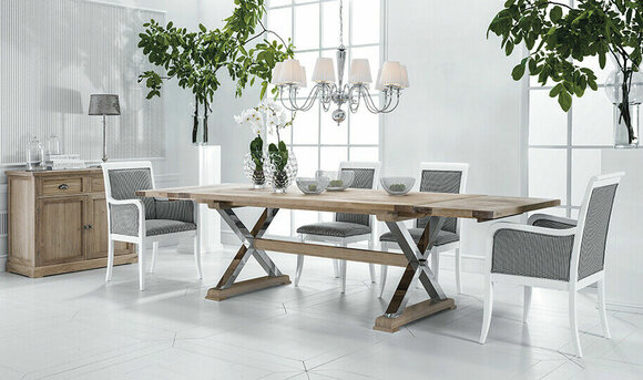 design esstisch klassischer holz tische ausziehbarer wohnzimmer luxus tisch neu