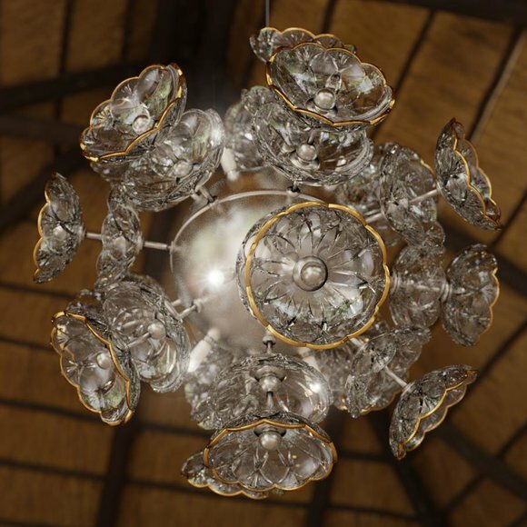 Kristall Kronleuchter Luster Hängeleuchte Leuchte Bohemia Lampe