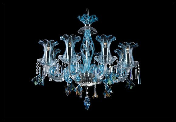 Kristall Kronleuchter Luster Hängeleuchte Leuchte Lampe Deckenleuchte