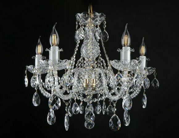 Kristall Kronleuchter Luster Hängeleuchte Leuchte Lampe Deckenleuchte