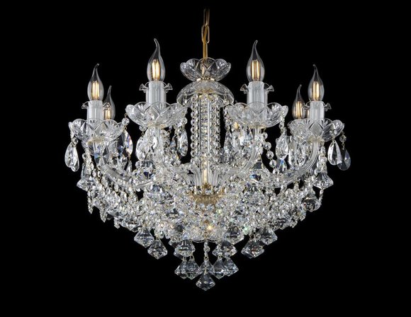 Kron Leuchter Lampe Decken Lampen Kristall Beleuchtung Klassik Leuchte