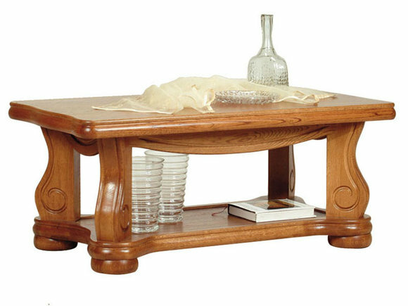Echtholz Tisch Klassischer Sofa Beistell Tische Holz Handarbeit Couchtisch