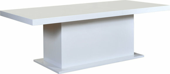 Moderner Esstisch Tisch Esstische Tische Weiß Modern Ausziehbar XXL 160/240cm