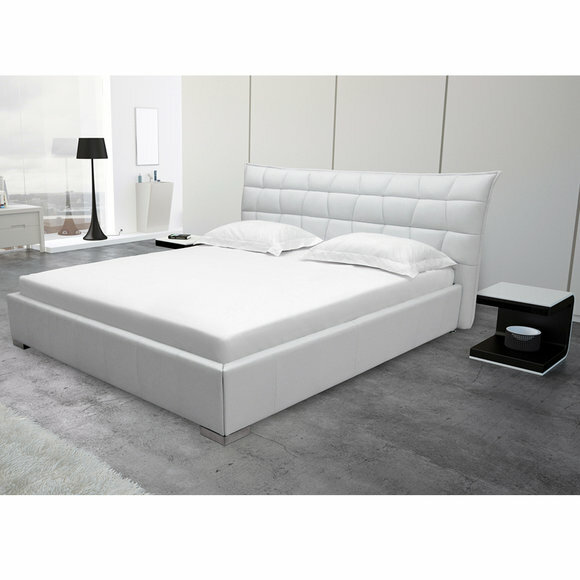 Leder Design Bett Doppel Betten Luxus Ehe Modernes Hotel Gestell Schlaf