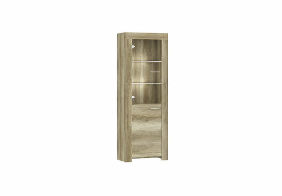 Vitrine RP70 Holz Modern Schrank Esszimmerschrank Standvitrine Regal