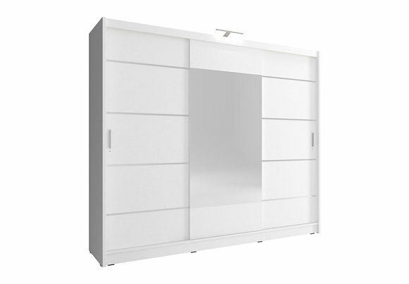 Spiegel Schrank Schlafzimmer Schwebe 250cm Kleider Schränke Schiebetüren