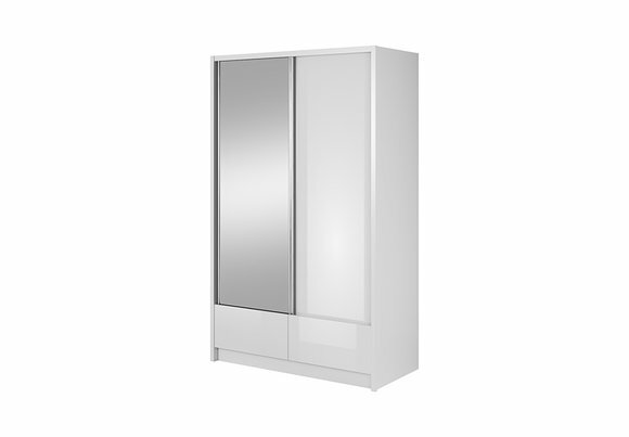 Garderobe Aufbewahrung 130cm Regal Schrank Archiv Schiebetüren