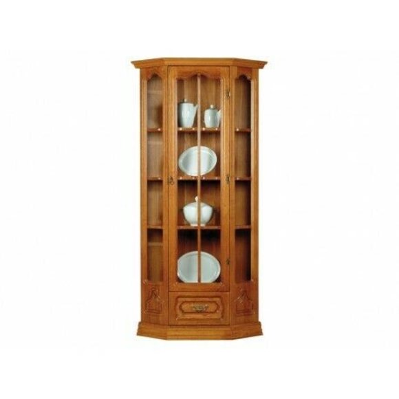 Klassische Schrank Anrichte Vitrine Kommode Vitrinen Glasschrank Vitrinenschrank
