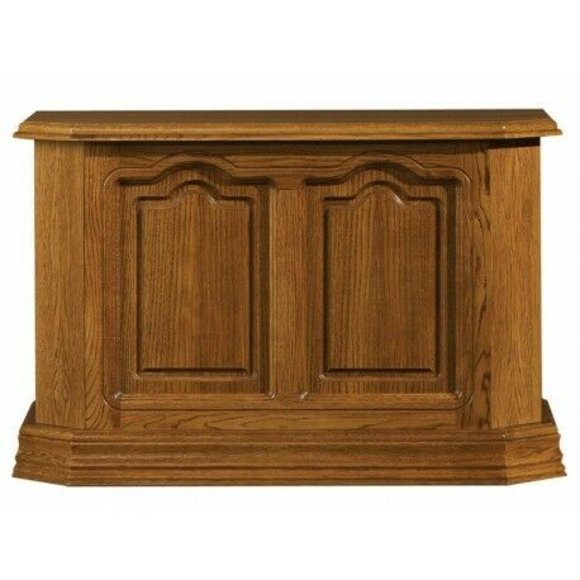 Konsolentisch Braun Holz Schublade und Regal Beistelltisch Anrichte Kommode