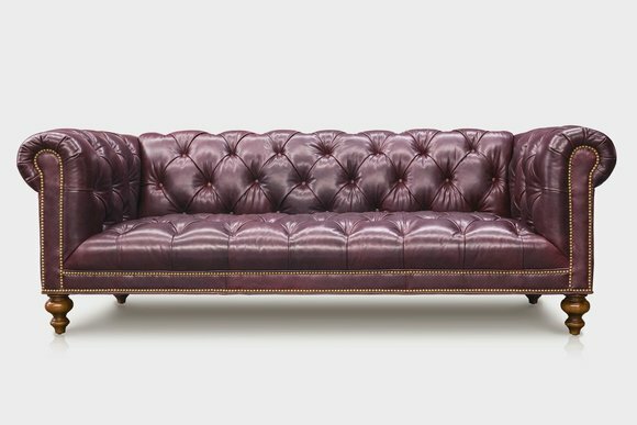 Chesterfield 3 Sitzer Sofa Ledersofa Couch Polster Sitz Garnitur 3er