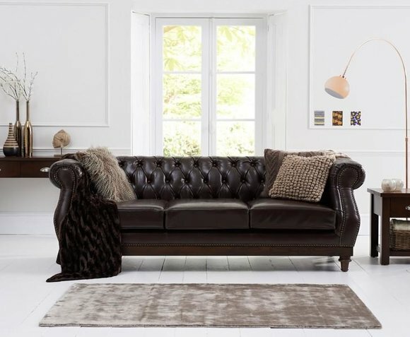 Chesterfield Sofa Couch Polster Stoff Leder Couchen Polster Garnitur