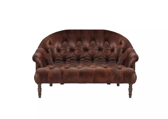 Chesterfield Sofa Couch Polster Stoff Leder Couchen Polster Garnitur