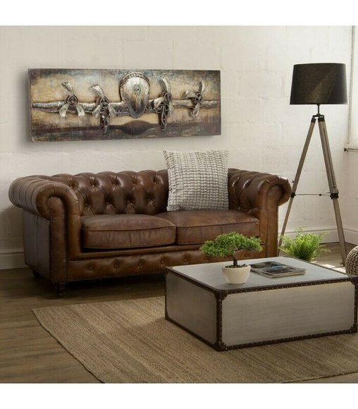 jvmoebel ® Leder Sofa Couch - Design Polster Zweisitzer Couch