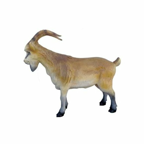 Ziege Dekorative Statue Garten Figuren Statuen 106 cm Lebensgroß Figur