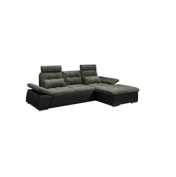 Ecksofa L-Form Sofa Wohnlandschaft Garnitur Polster Bettfunktion Design