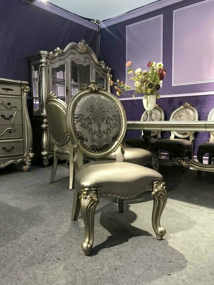 Polsterstuhl Luxus Sessel Stuhl Stühle Wohnzimmer Esszimmer Lehnstuhl
