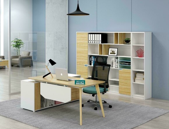 Eckschreibtisch Arbeit Schreib Büro Tisch Klasse Designer Möbel Tische