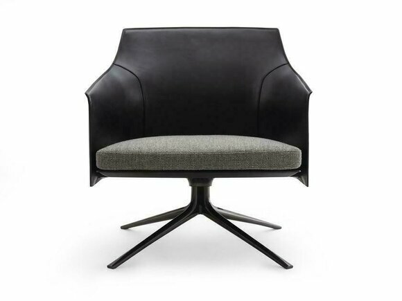 Design Dreh Stuhl Relax Leder Sessel Lounge Fernseh Büro Kanlzei