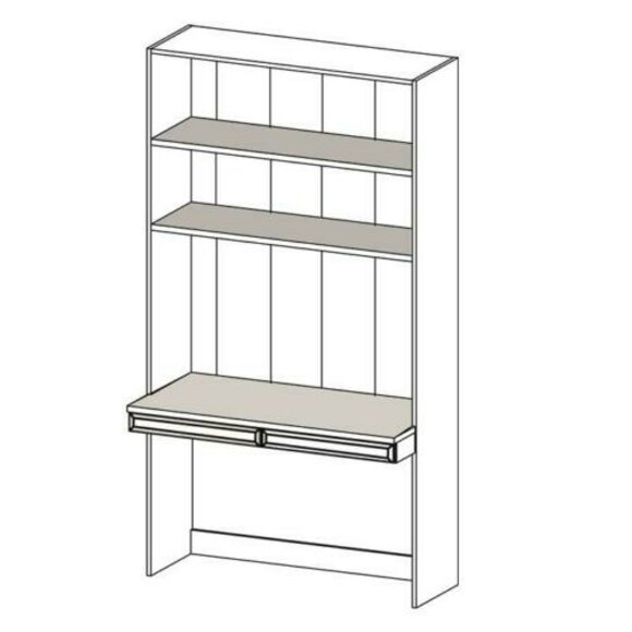 Büromöbel komplett Regal Schrank Schreibtisch Holz Schreibtische Computer