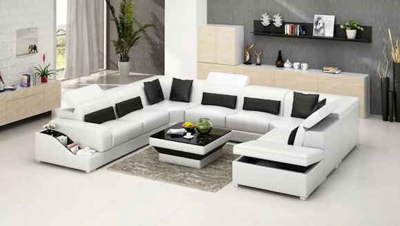 Luxus Wohnzimmer Möbel Couch Sofa Garnitur Design Couchen inkls.