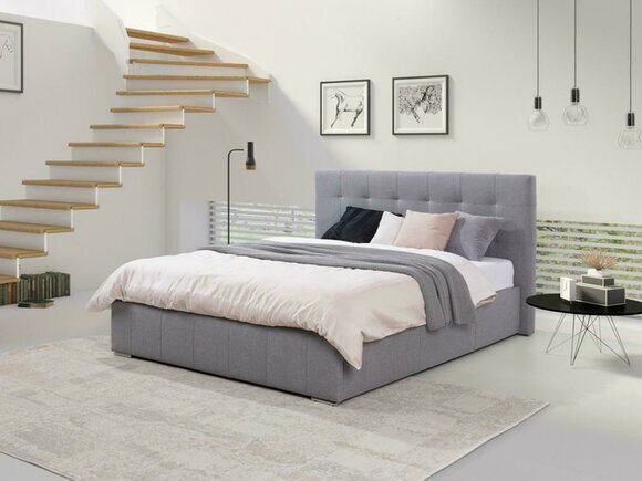 Bettgestelle Bett Schlafzimmer Betten Textil Leder Hotel Luxus Polster Design