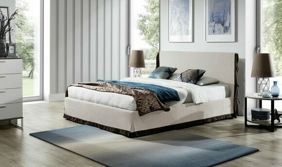 Design Betten Doppel Ehe Modernes Hotel Gestell Schlaf Zimmer Leder