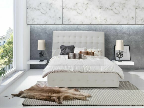 Luxus Schlafzimmer Bett Klassisches Bettgestell Doppel Hotel Betten Graue