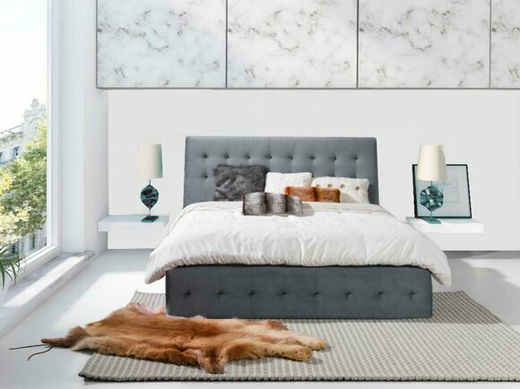Bett Polster Design Luxus Doppel Hotel Betten Ehe Schlaf Zimmer Textil