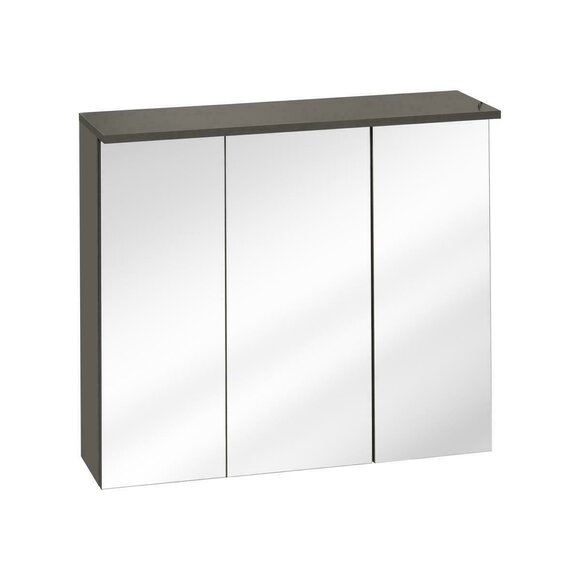Spiegelschrank Wandschrank Badezimmerschrank mit Spiegel 80 cm LED