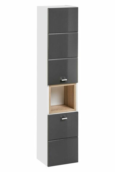 Badezimmerschrank Badmöbel Schrank Hochschrank Badschrank Regal