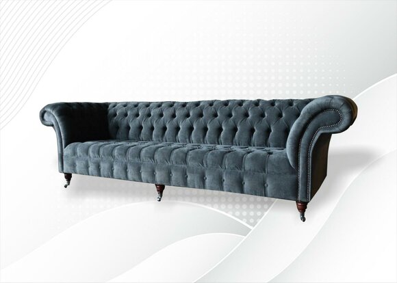 Chesterfield Leder Polster Luxus Sofa Design Couch Klassische Sofa